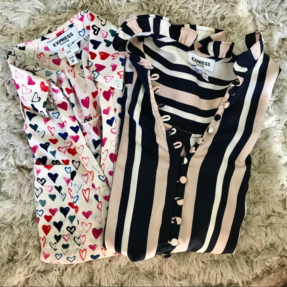 Express + Portfolio Top + Bundle + Sz XS